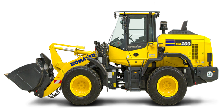 WA200_wheel loader 2.5 yards