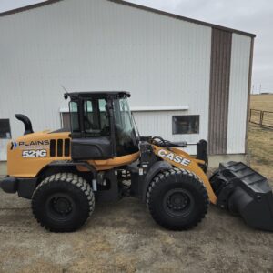 side-profile-case-521g-wheel-loader-with-bucket-plains-equipment-rentals-western-canada
