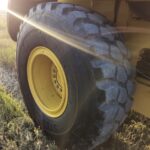 Heavy-duty Titan tire on John Deere 524K-II wheel loader for sale in Canada