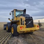 volvo-l70h-rear-side-profile-used-wheel-loader-for-sale-western-canada