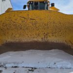John Deere 444 wheel loader with snow bucket from Plains Equipment Rentals