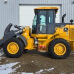 John Deere 444 P-Tier wheel loader for equipment rentals in western Canada
