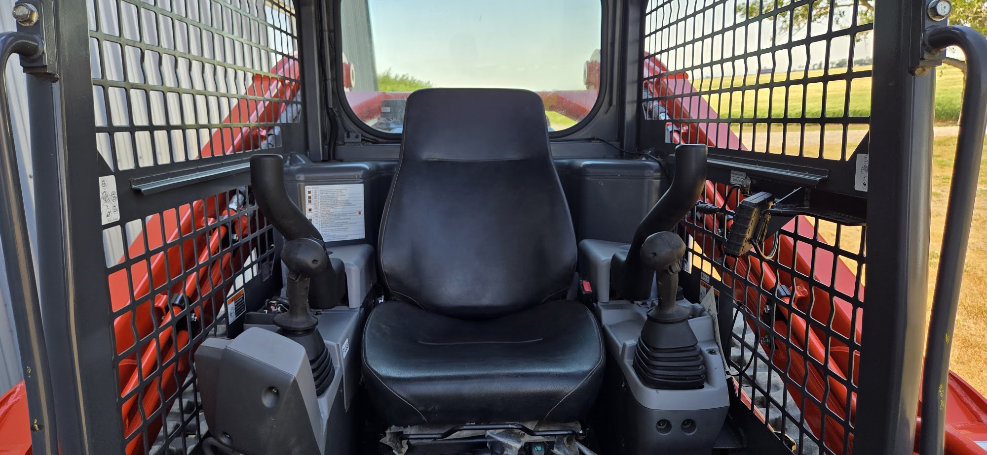 2021 Kubota SVL97-2 track skid steer for sale in Western Canada, cab seat joysticks
